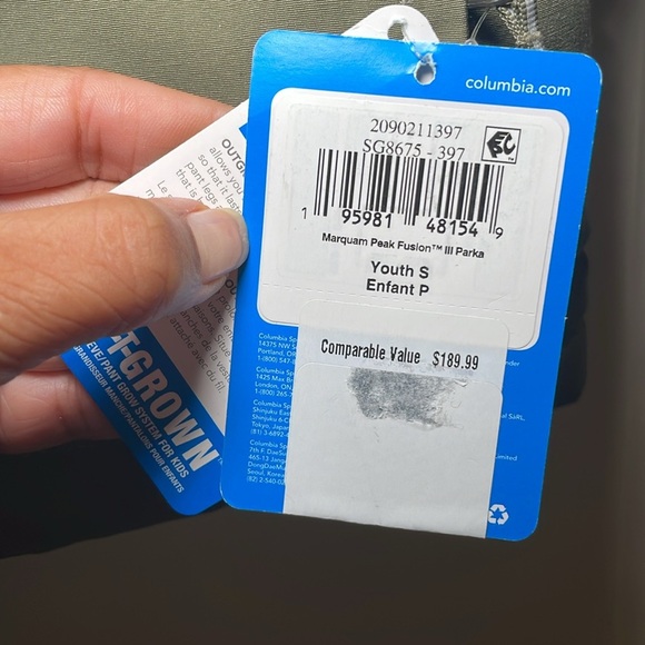 Columbia Girls' Marquam Peak Fusion™ III Parka Sz S - Picture 5 of 9